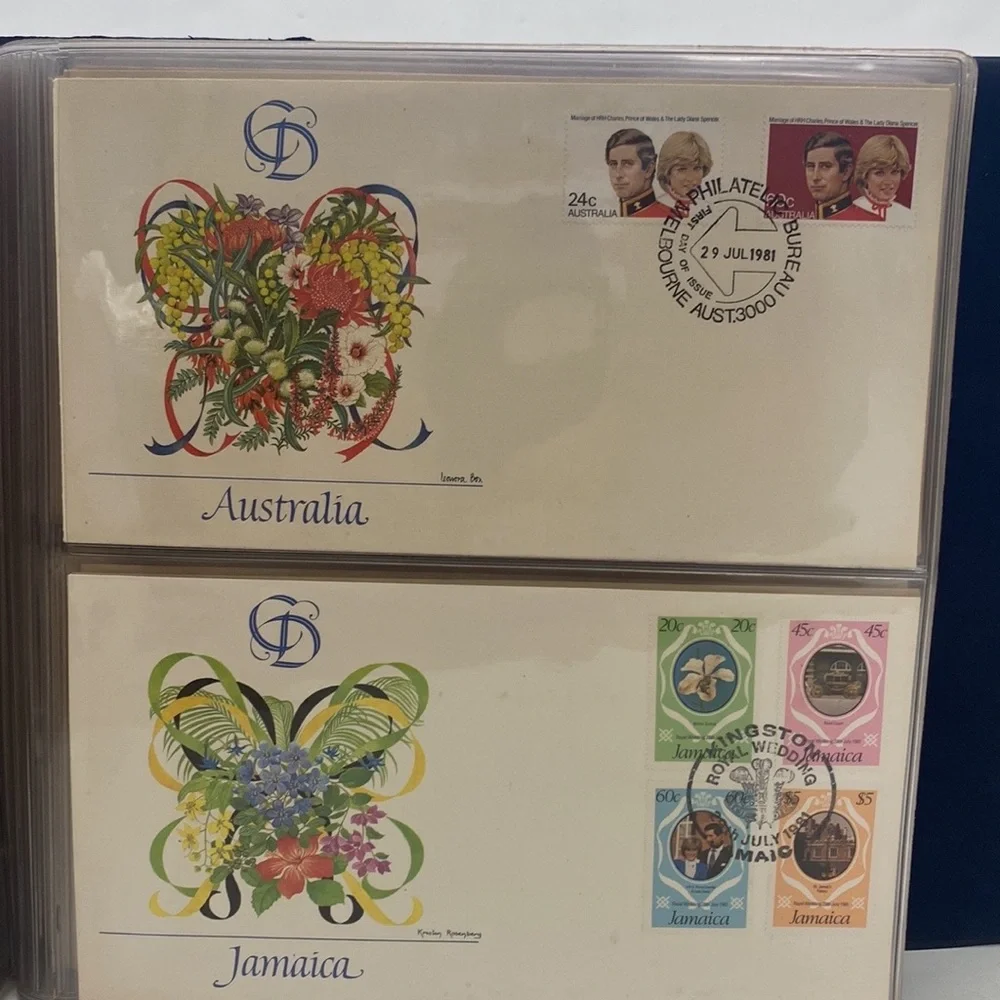 The Royal Wedding of Prince Charles and Lady Di - First Day Cover Bundle